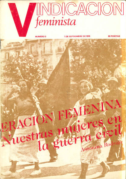 Portada Revista Vindicación Feminista N3