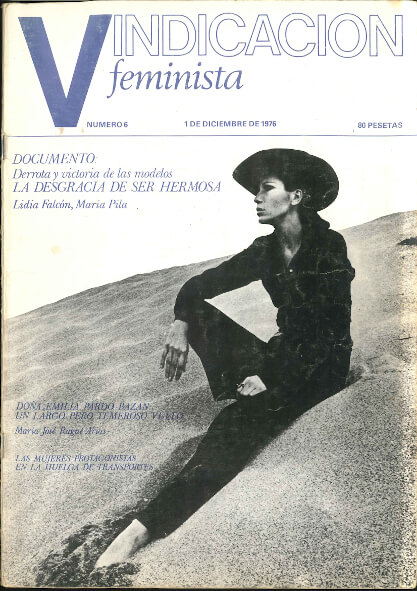 Portada Revista Vindicación Feminista N6