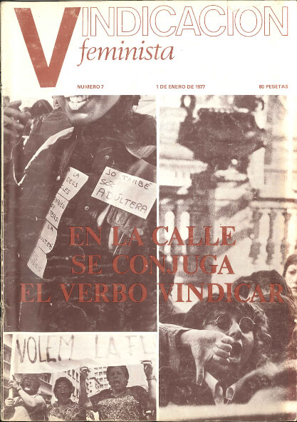 Portada Revista Vindicación Feminista N7