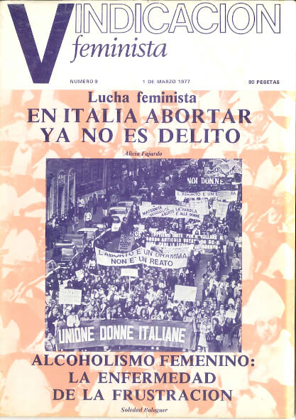 Portada Revista Vindicación Feminista N9