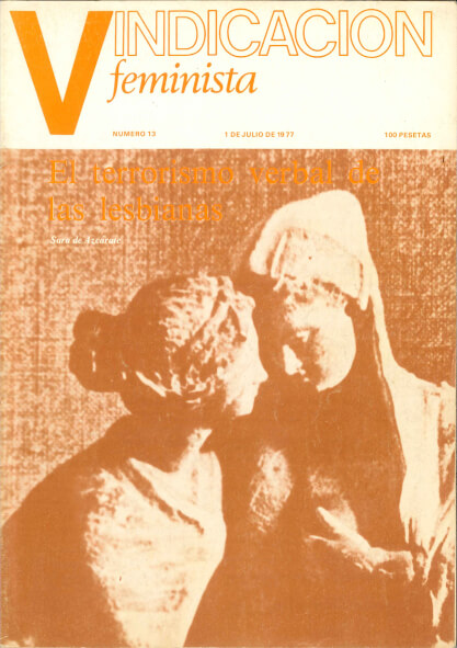 Portada Revista Vindicación Feminista N13