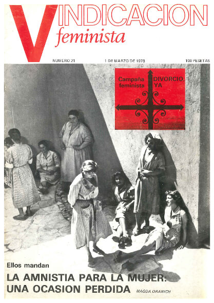 Portada Revista Vindicación Feminista N21