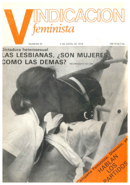 Portada Revista Vindicación Feminista N22
